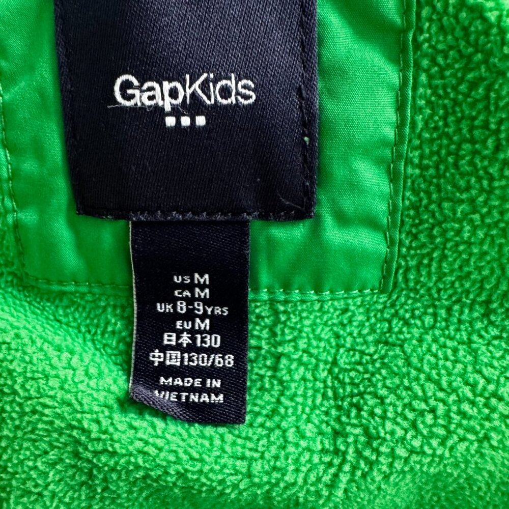 Gap Kids Green Puffer Vest Size Medium - Picture 4 of 4